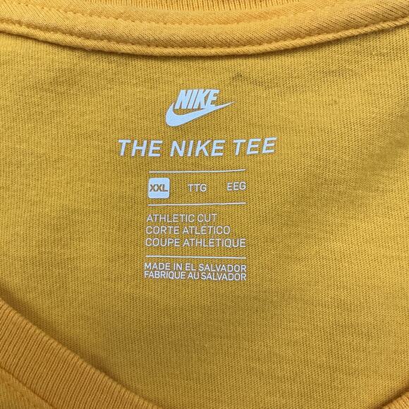 Iowa Hawkeyes Mens Shirt  2XL Gold Black Tee T‎ Nike College Sports Logo - Picture 5 of 7